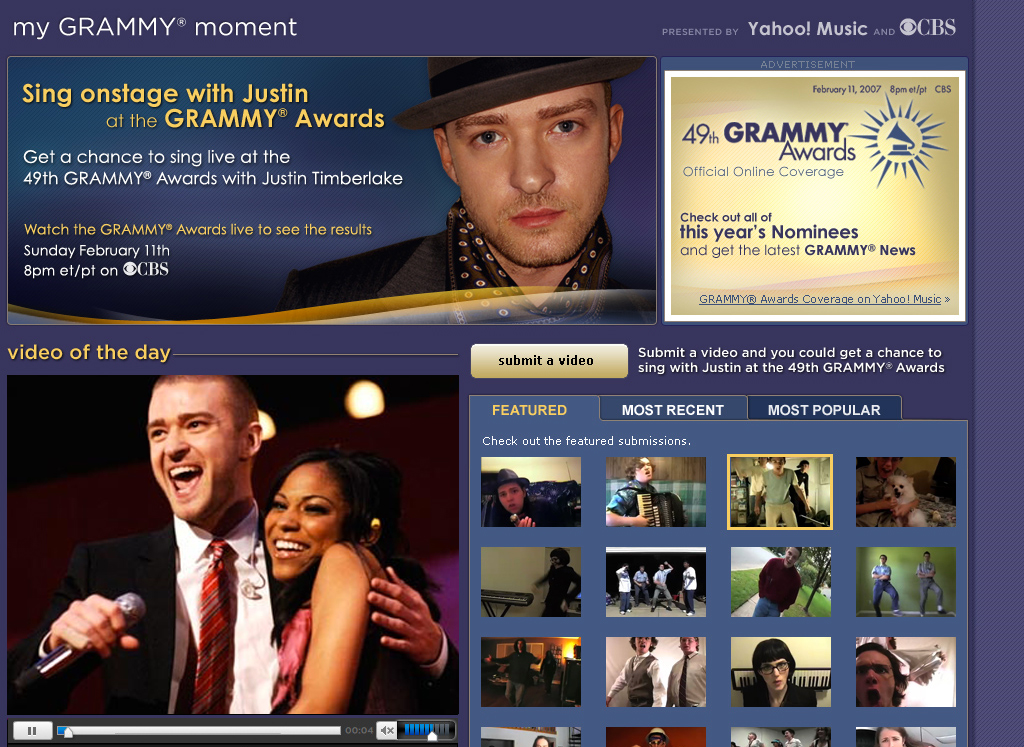 myGrammyMoment
